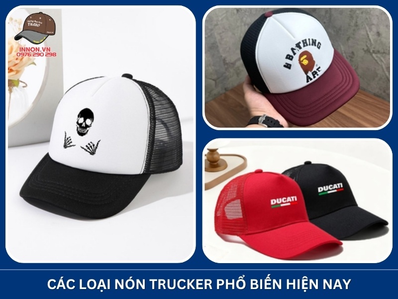 Nón lưới trucker là gì? TÌM HIỂU cấu tạo và cách chọn 21 Các loại nón trucker phổ biến hiện nay