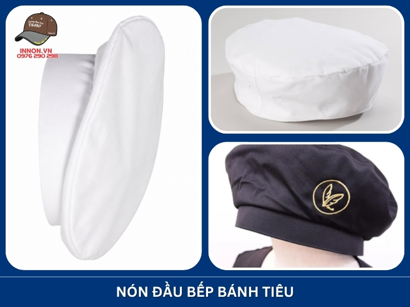 Nón đầu bếp bánh tiêu