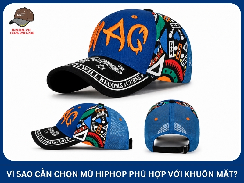 Vì sao cần chọn mũ hiphop phù hợp với khuôn mặt?