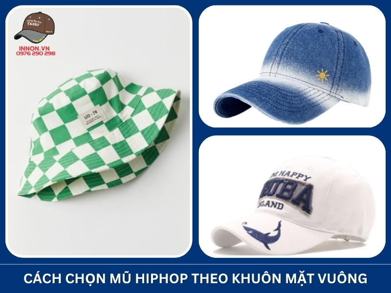 Cách chọn mũ hiphop theo khuôn mặt vuông