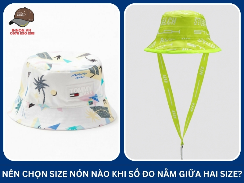 Cách chọn size nón bucket CHUẨN theo số đo vòng đầu 21 Nên chọn size nào khi số đo nằm giữa hai size?
