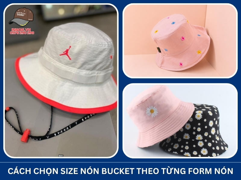 Cách chọn size nón bucket CHUẨN theo số đo vòng đầu 20 Cách chọn size nón bucket theo từng form nón